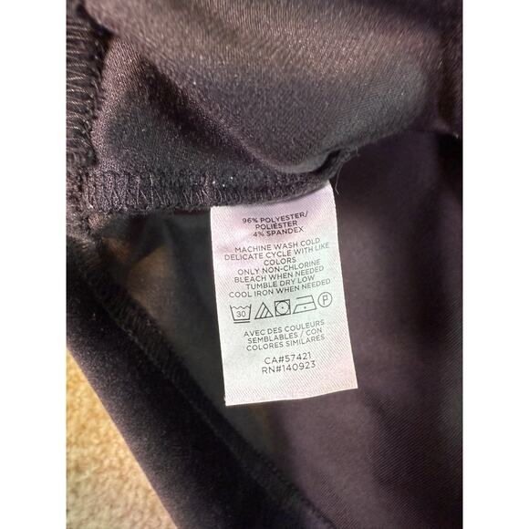 Lou & Grey Signaturesoft Loungewear Top Women Size S Gray Long Sleeve E047 - Picture 5 of 8